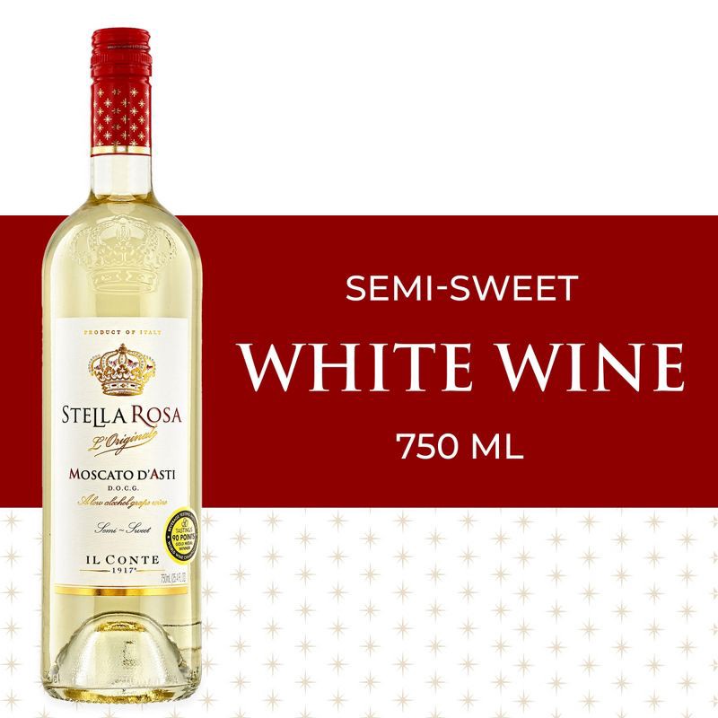 slide 2 of 14, Stella Rosa Moscato White Wine - 750ml Bottle, 750 ml