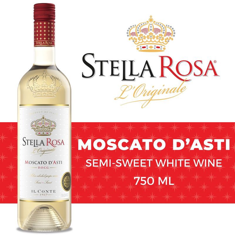 slide 2 of 15, Stella Rosa Moscato White Wine - 750ml Bottle, 750 ml