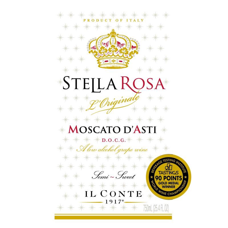 slide 3 of 14, Stella Rosa Moscato White Wine - 750ml Bottle, 750 ml