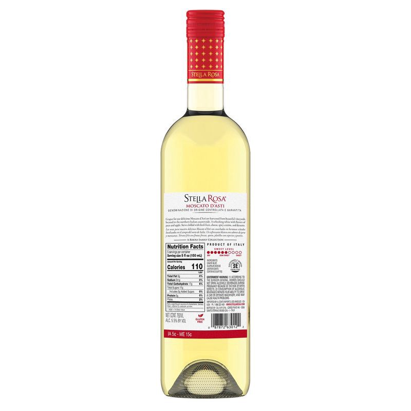 slide 14 of 14, Stella Rosa Moscato White Wine - 750ml Bottle, 750 ml