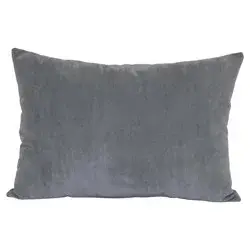Brentwood Decorative Pillow, Cheyenne Grey, 14 in x 20 in