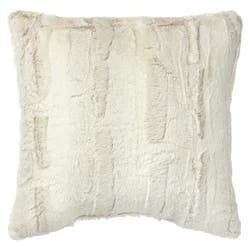Brentwood Originals 18" Decorative Pillow Ombre Fur White