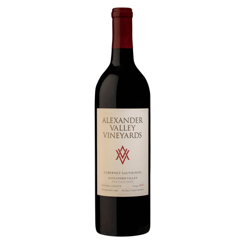 slide 1 of 1, Alexander Valley Cabernet Sauvignon Red Wine - 750ml Bottle, 750 ml