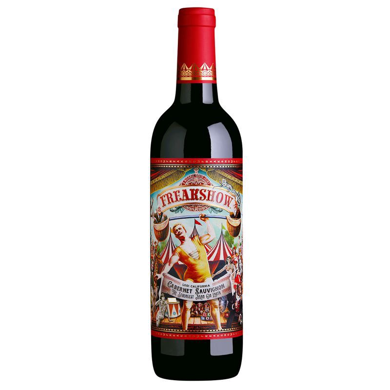 slide 2 of 4, Freakshow Cabernet Sauvignon Red Wine - 750ml Bottle, 750 ml