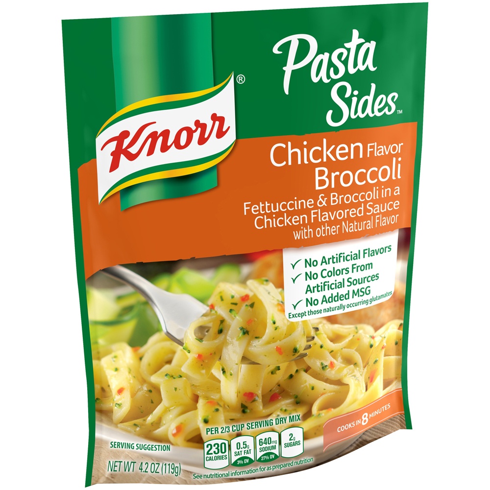 slide 2 of 5, Knorr Chicken Broccoli Pasta Sides, 4.2 oz