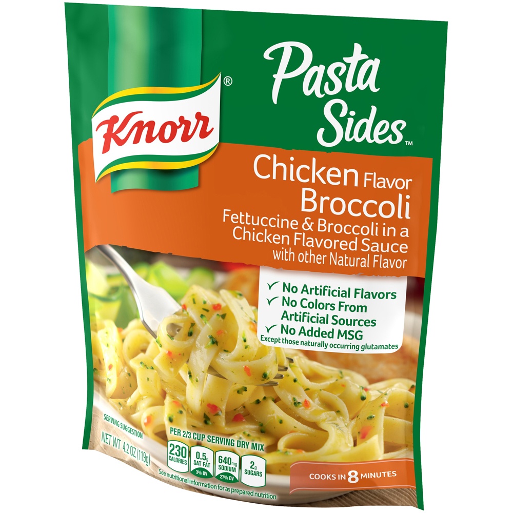 slide 3 of 5, Knorr Chicken Broccoli Pasta Sides, 4.2 oz
