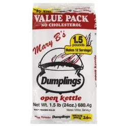 Mary B's Open Kettle Dumplings