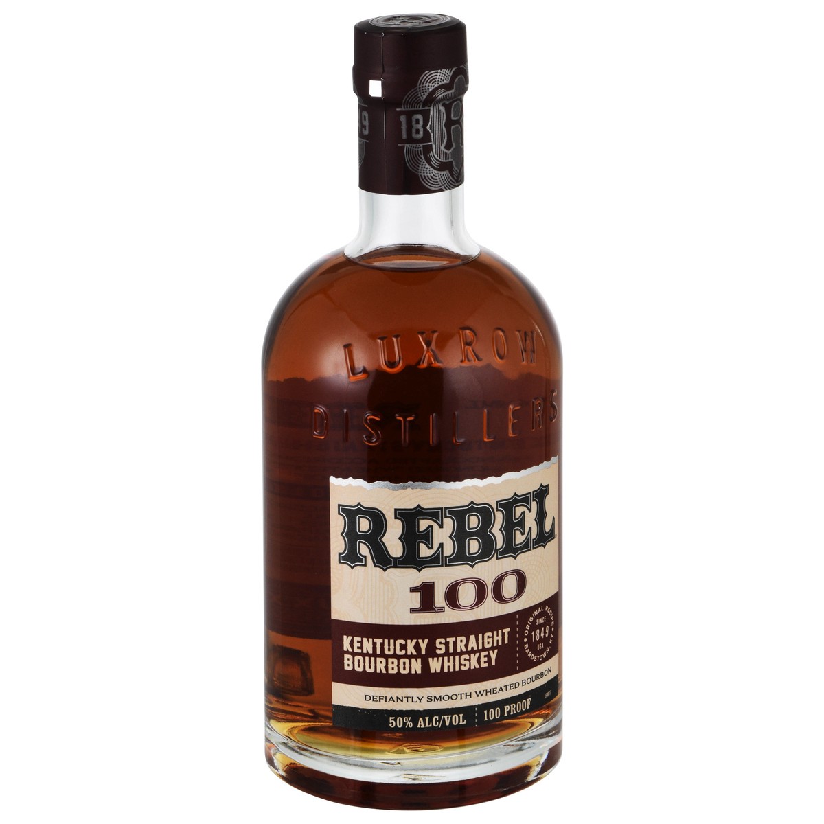 slide 12 of 12, Rebel Kentucky Straight Bourbon Whiskey 100 Proof, 750ML, 