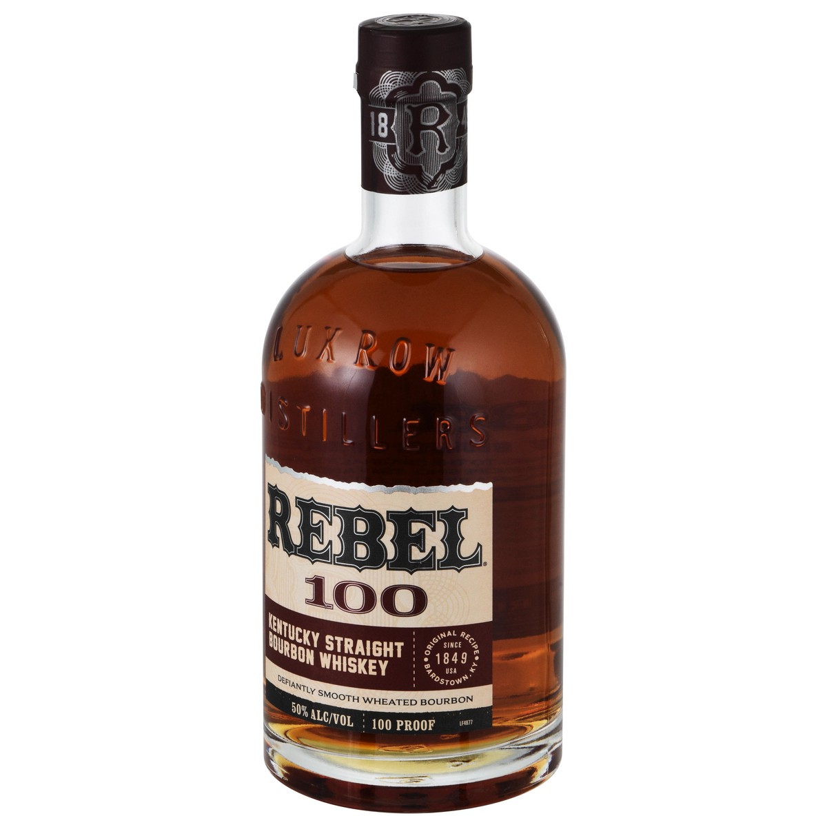 slide 11 of 12, Rebel Kentucky Straight Bourbon Whiskey 100 Proof, 750ML, 