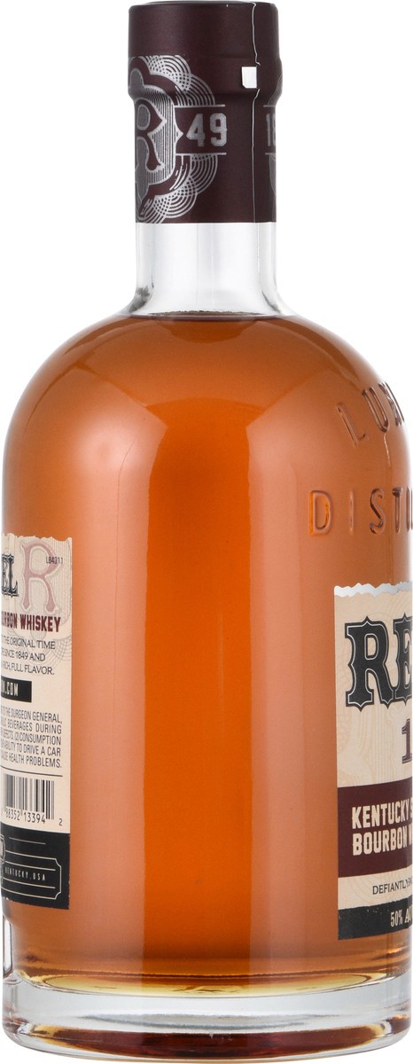 slide 4 of 12, Rebel Kentucky Straight Bourbon Whiskey 100 Proof, 750ML, 