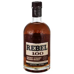 Rebel Kentucky Straight Bourbon Whiskey 100 Proof, 750 ml