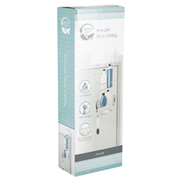 slide 15 of 29, Zenna Home Over-the-Shower Door Caddy, Chrome, 1 ct