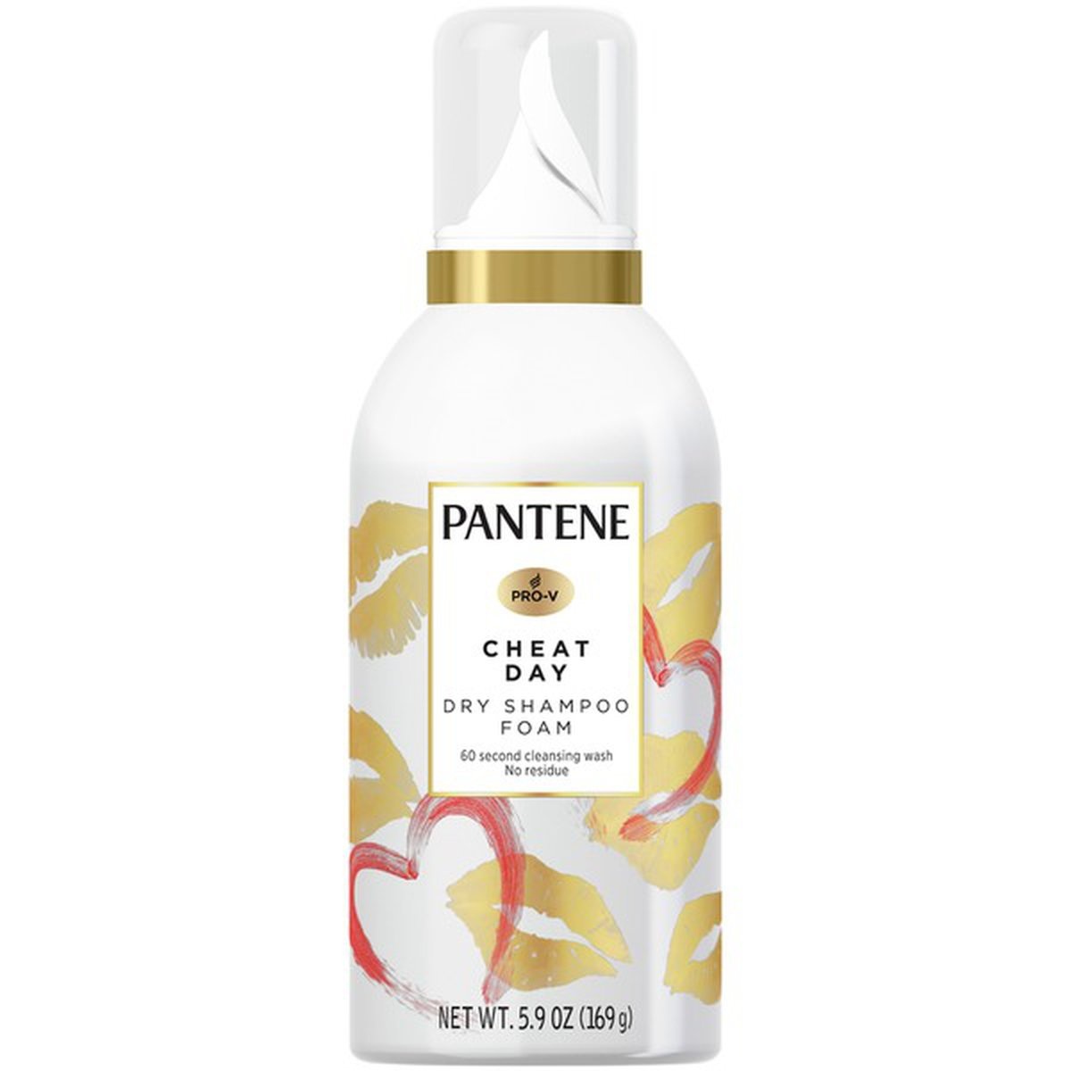 slide 1 of 1, Pantene Sulfate Free Cheat Day Dry Shampoo Foam, 5.9 oz