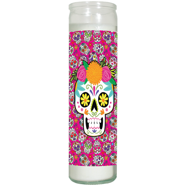 slide 1 of 1, 8" Dia De Los Muertos 51261, 1 ct