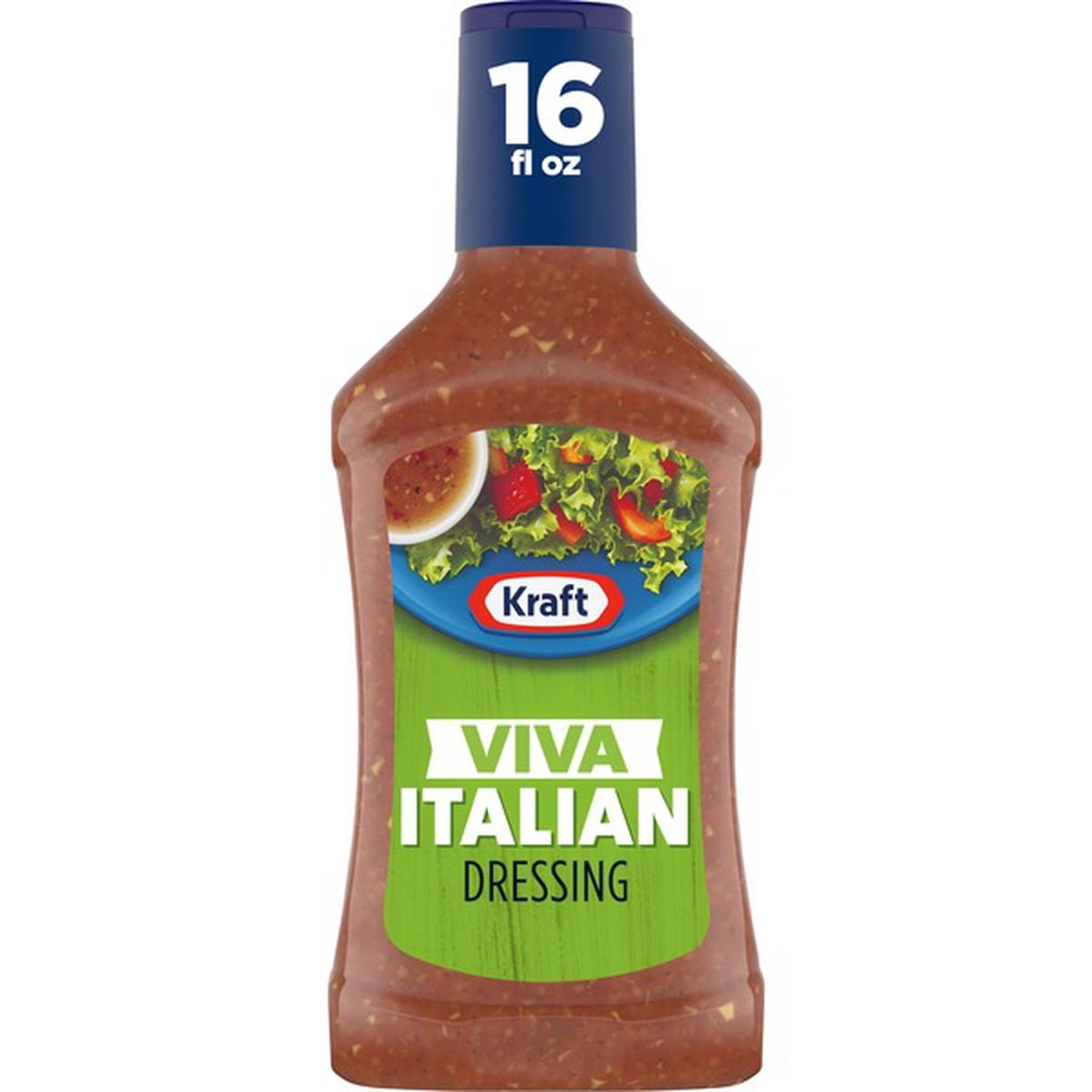 slide 1 of 1, Kraft Viva Italian Salad Dressing, 16 fl oz