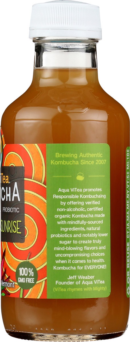 slide 7 of 10, Aqua ViTea Turmeric Sunrise Kombucha- 16 fl oz, 16 fl oz