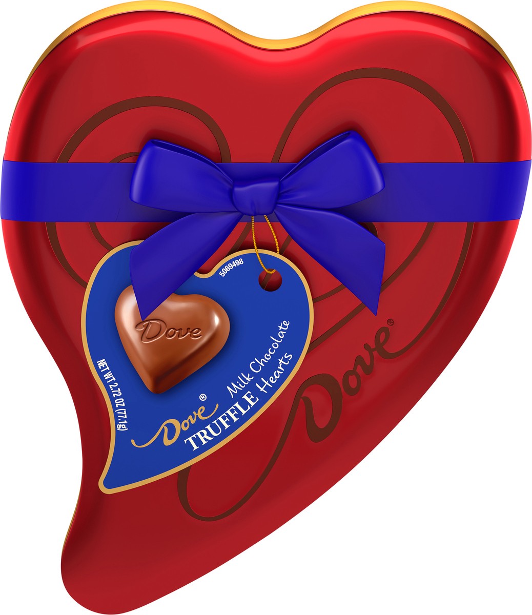 slide 6 of 14, Dove Milk Chocolate Truffles Valentine'S Day 2.72 Ounces Each, 1 ct
