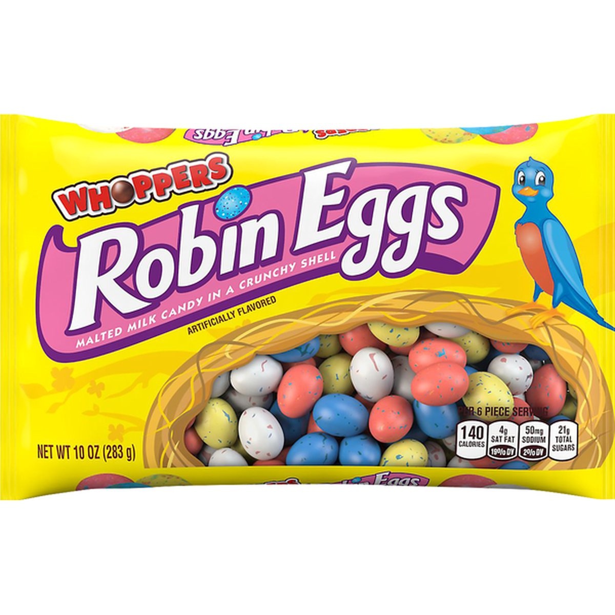 Whoppers Malted Milk Candy, Robin Eggs 10 oz Shipt