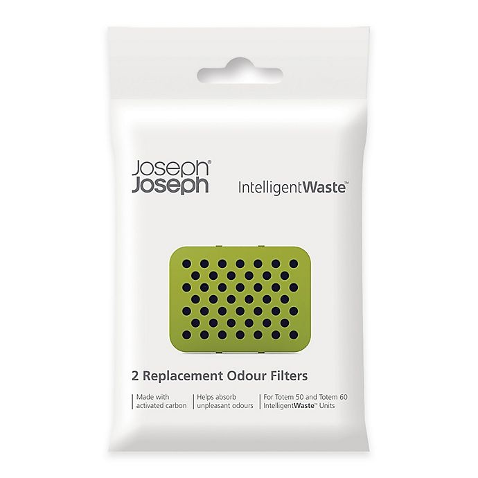 slide 1 of 2, Joseph Joseph IntelligentWaste Carbon Filter Refill, 2 ct