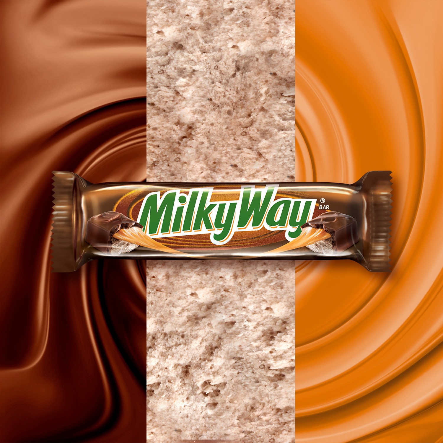 slide 7 of 8, Milky Way Us MILKY WAY Milk Chocolate Candy Bar, Full Size, 1.84 oz Bar, 1.84 oz