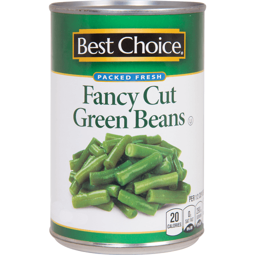 slide 1 of 1, Best Choice Cut Green Beans, 14 oz