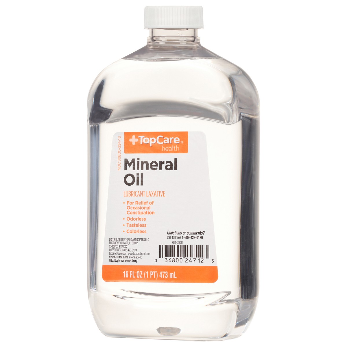 slide 5 of 15, Topcare Lax Mineral Oil, 16 oz