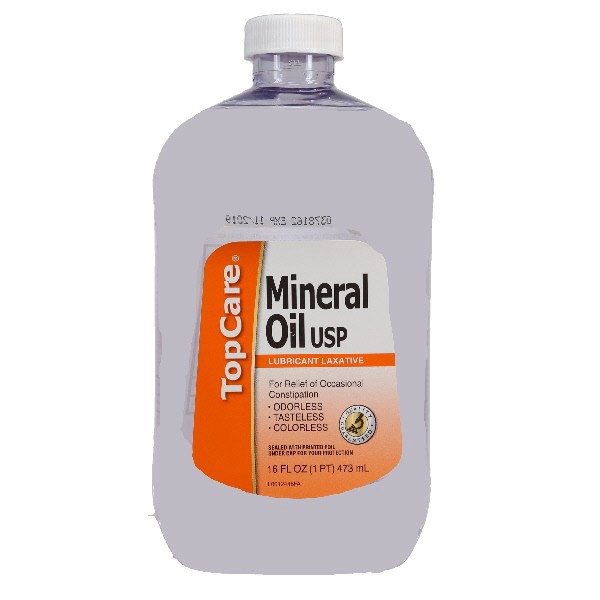 slide 1 of 15, Topcare Lax Mineral Oil, 16 oz