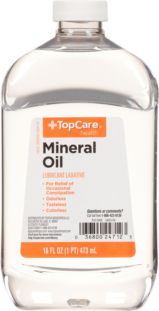 slide 10 of 15, Topcare Lax Mineral Oil, 16 oz