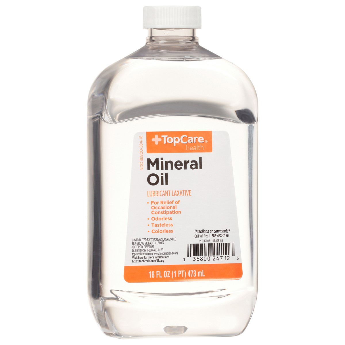 slide 11 of 15, Topcare Lax Mineral Oil, 16 oz