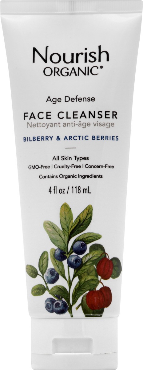 slide 2 of 7, Nourish Organic Face Cleanser 4 oz, 4 oz