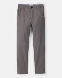 Oshkosh Boys Flat Front Fashion Pants - Grey Grey 6