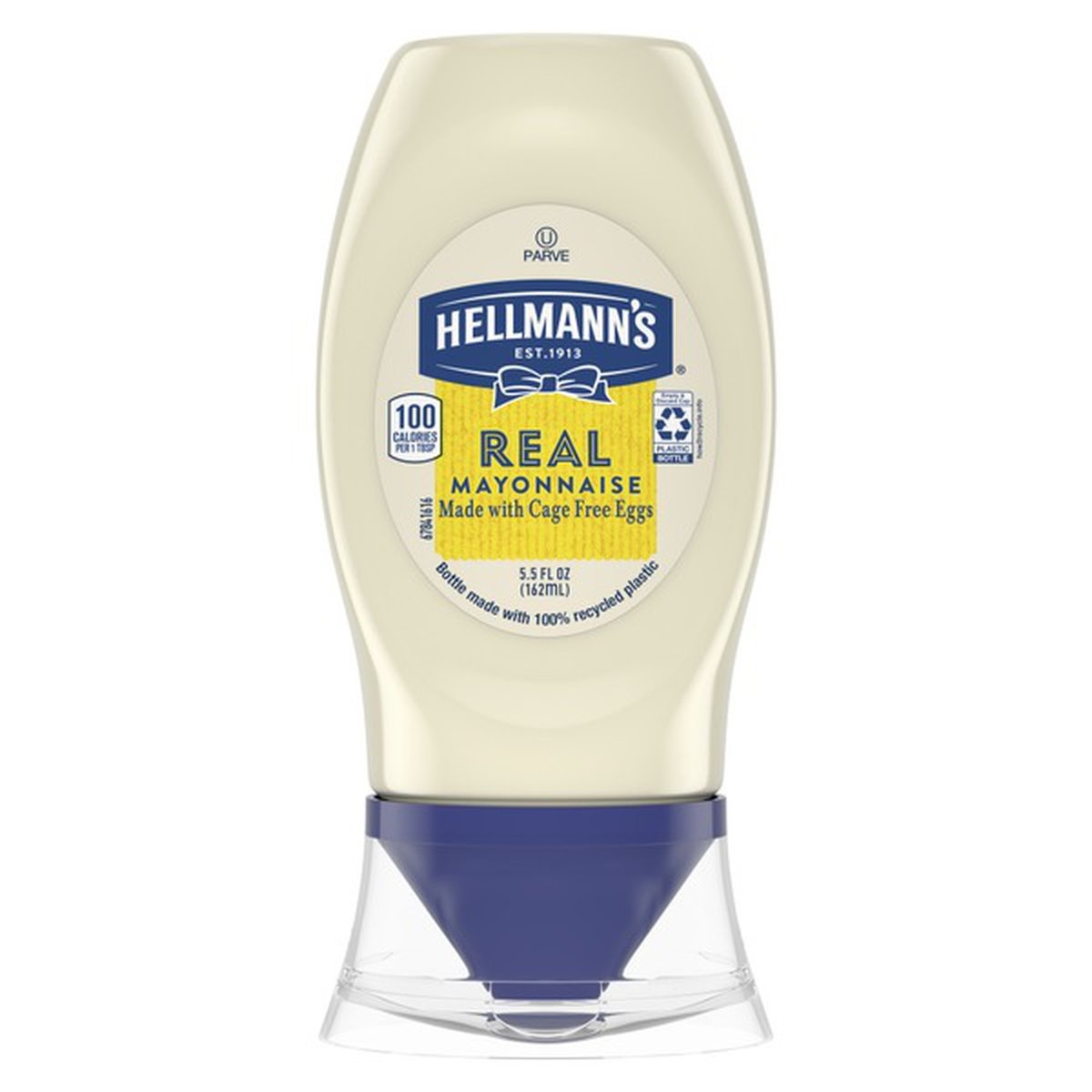 slide 1 of 1, Hellmann's Real Mayonnaise Squeeze Mayo, 5.5 oz