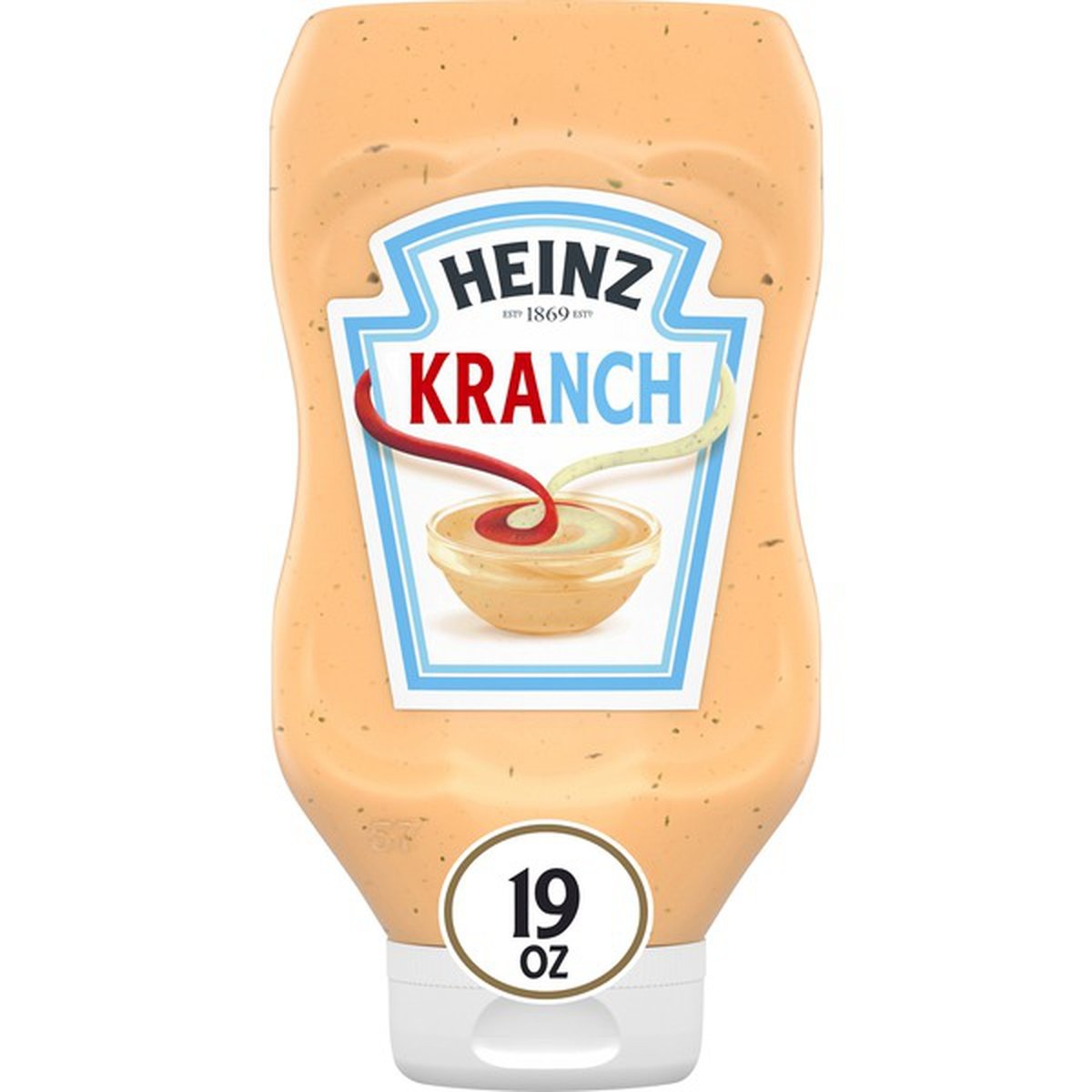 slide 1 of 1, Heinz Kranch Saucy Sauce, 19 fl oz
