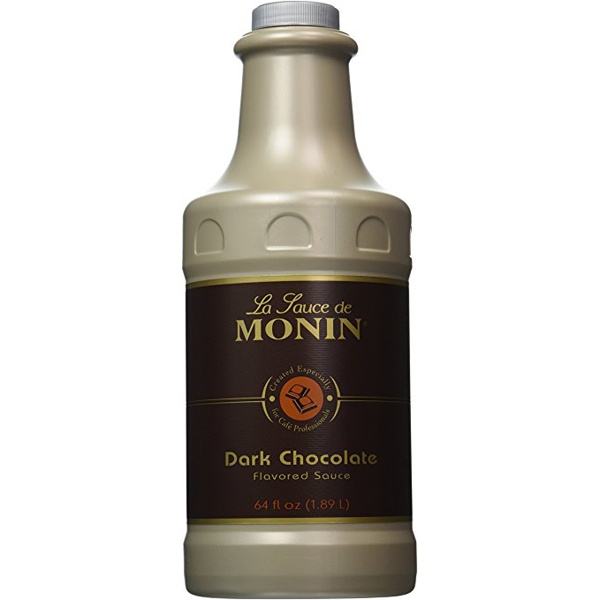 slide 1 of 1, Monin Dark Chocolate Sauce, 64 oz