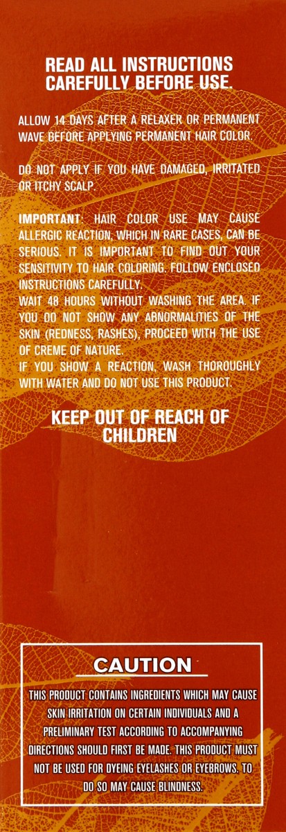 slide 2 of 5, Creme Of Nature Exotic Shine Color With Argan Oil From Morocco Bronze Copper, 1 ct