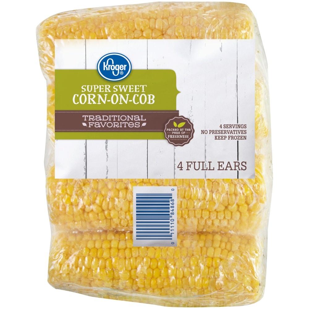 slide 1 of 1, Kroger Corn On The Cob, 4 ct