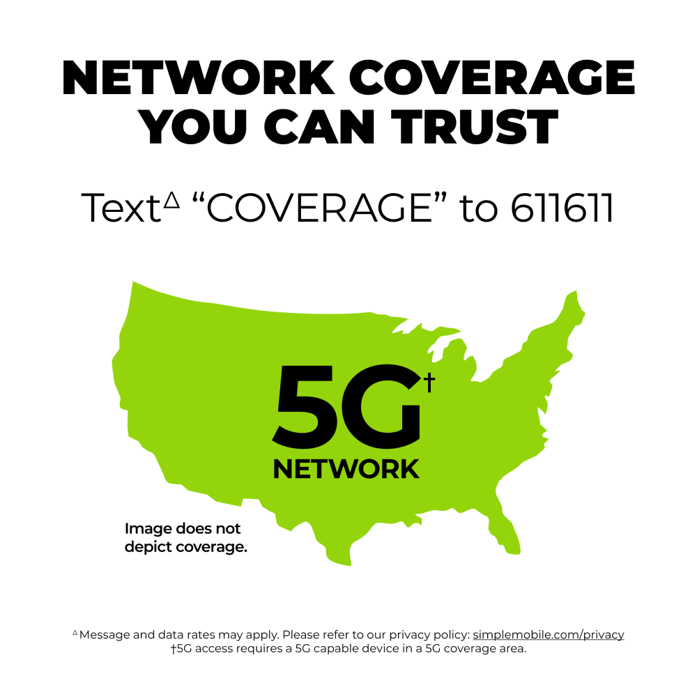 slide 3 of 4, Tracfone® Simple Mobile Bring Your Own Phone SIM Kit Card, 1 ct