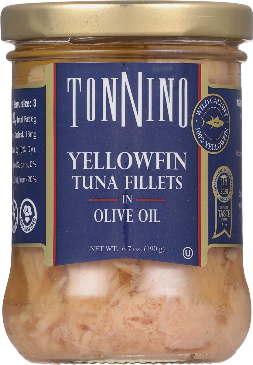 slide 9 of 9, Tonnino Tuna Fillets in Olive Oil, 6.7 oz