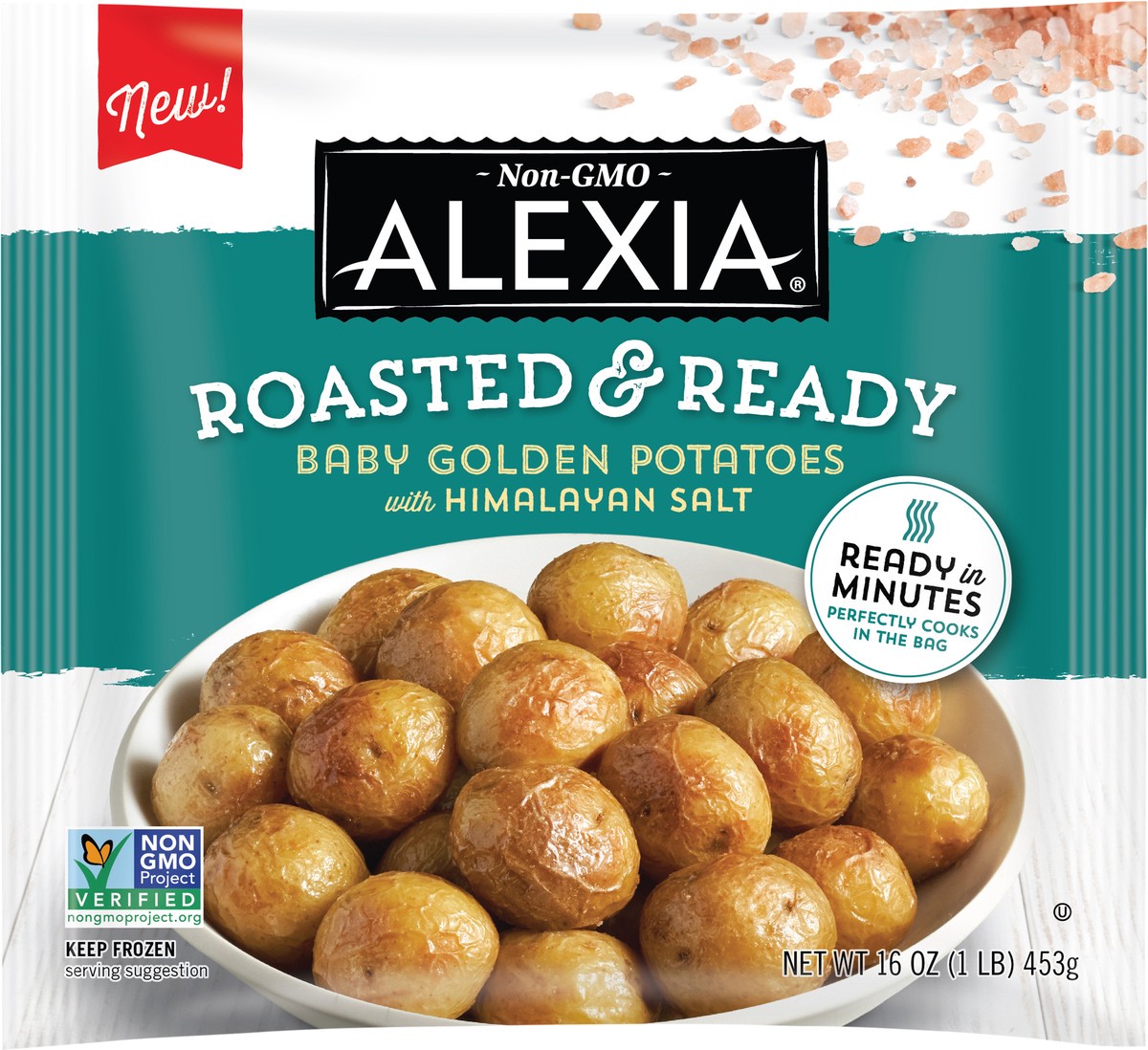 slide 3 of 3, Alexia Roasted & Ready Baby Golden Potatoes With Himalayan Salt - 16 OZ, 16 oz