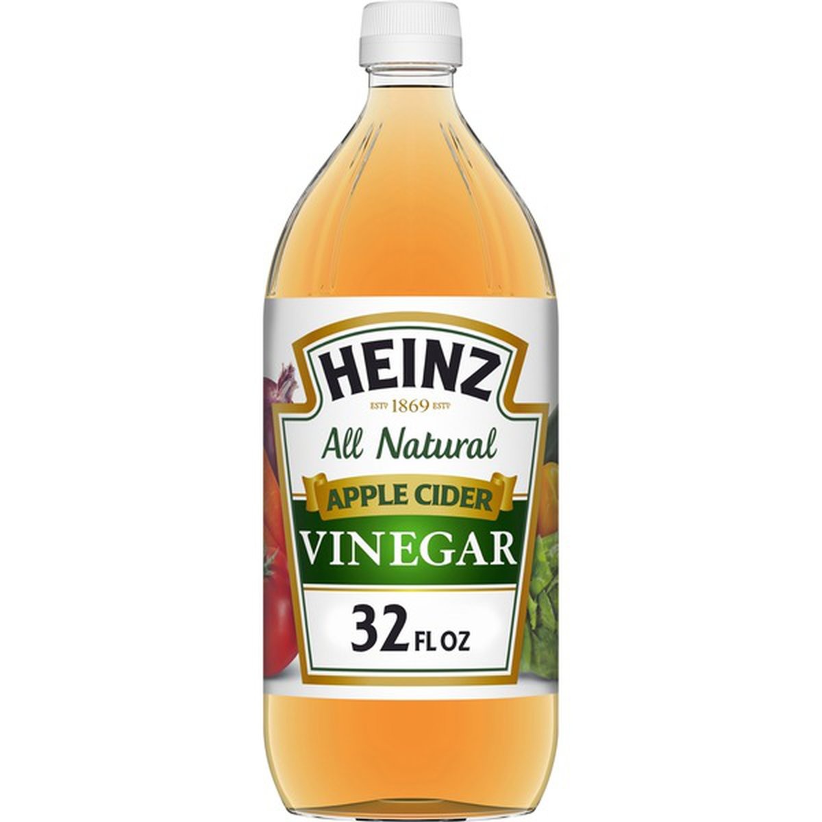 slide 1 of 1, Heinz All Natural Apple Cider Vinegar, 32 oz