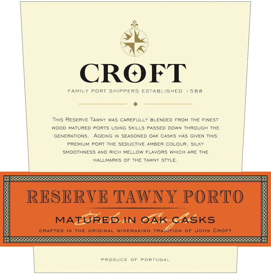 slide 3 of 6, Croft Tawny Porto 750 ml, 750 ml