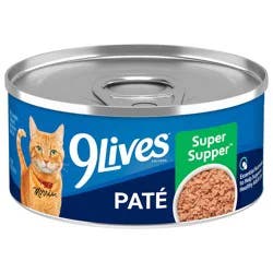 1/5.5Oz 9Lives Mty Pate Spr Sppr Sngl