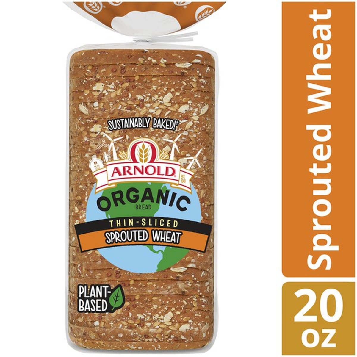 Arnold Organic ThinSliced Sprouted Wheat Bread 20 oz Shipt