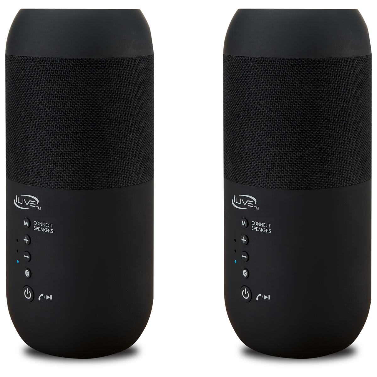 slide 1 of 1, Ilive Isbw240Bdl Bluetooth Stake Speakers, 2 ct