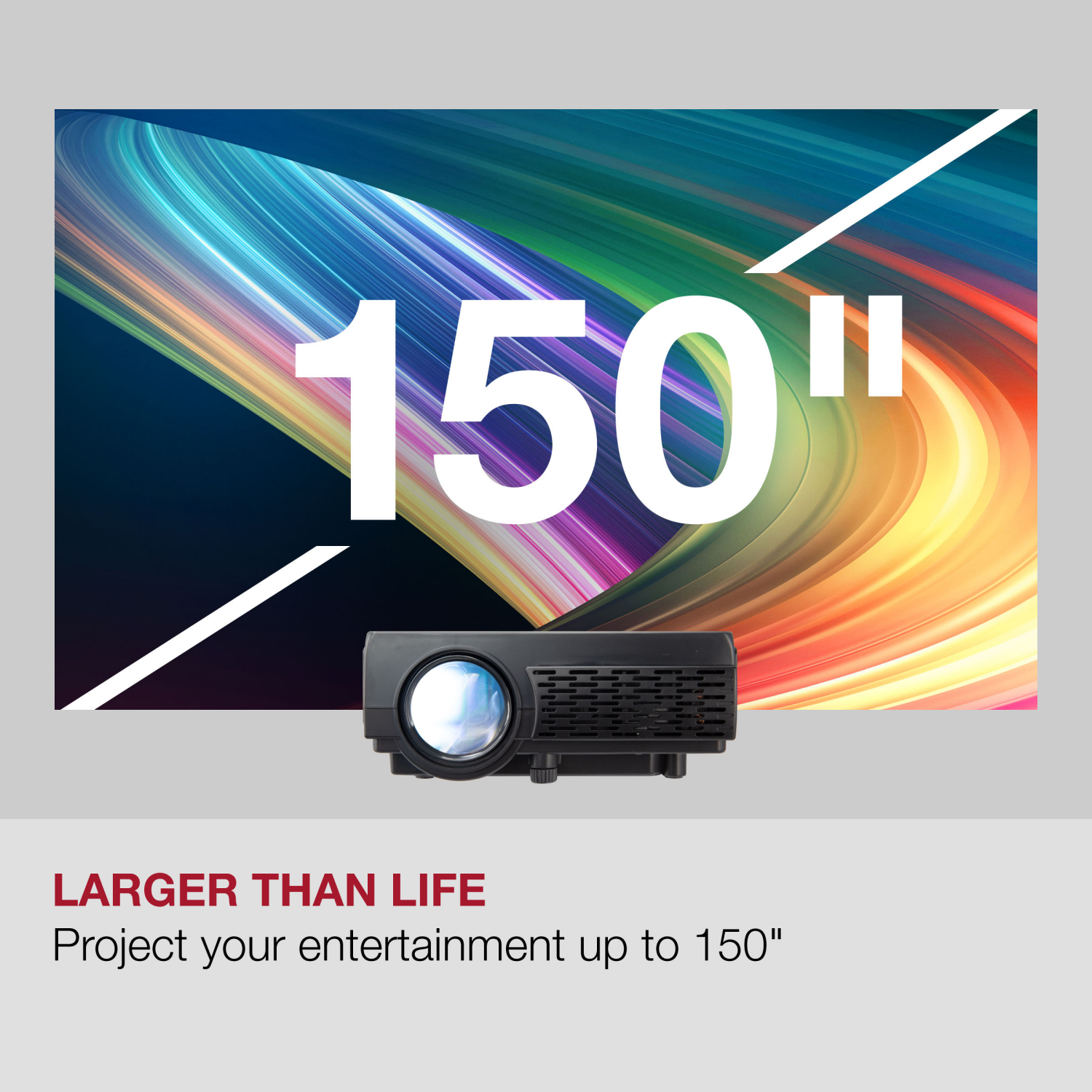 slide 5 of 8, Gpx Mini Bluetooth Projector, 1 ct
