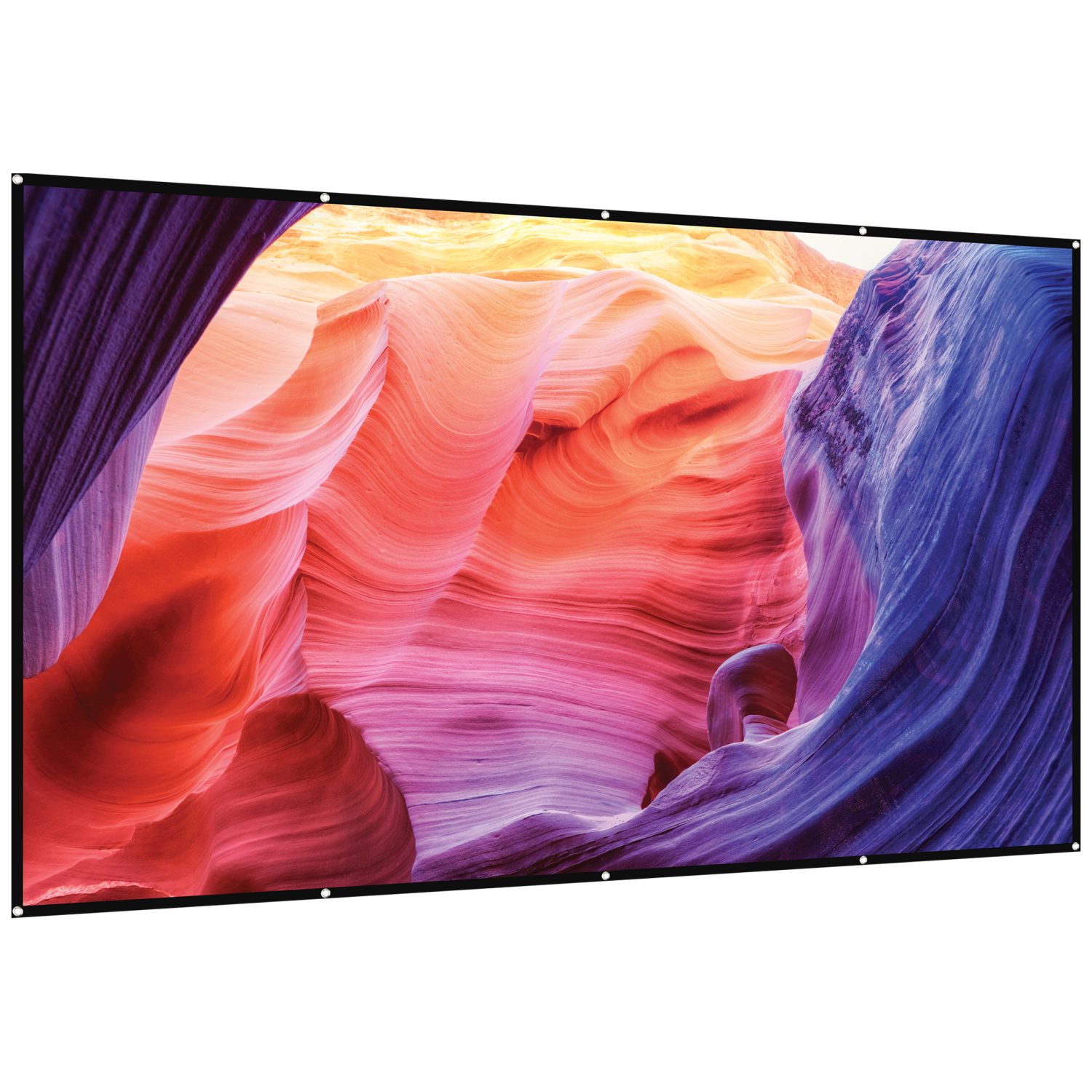 slide 3 of 4, GPX Movie+ All-In-One Projector and Screen Kit, 1 ct