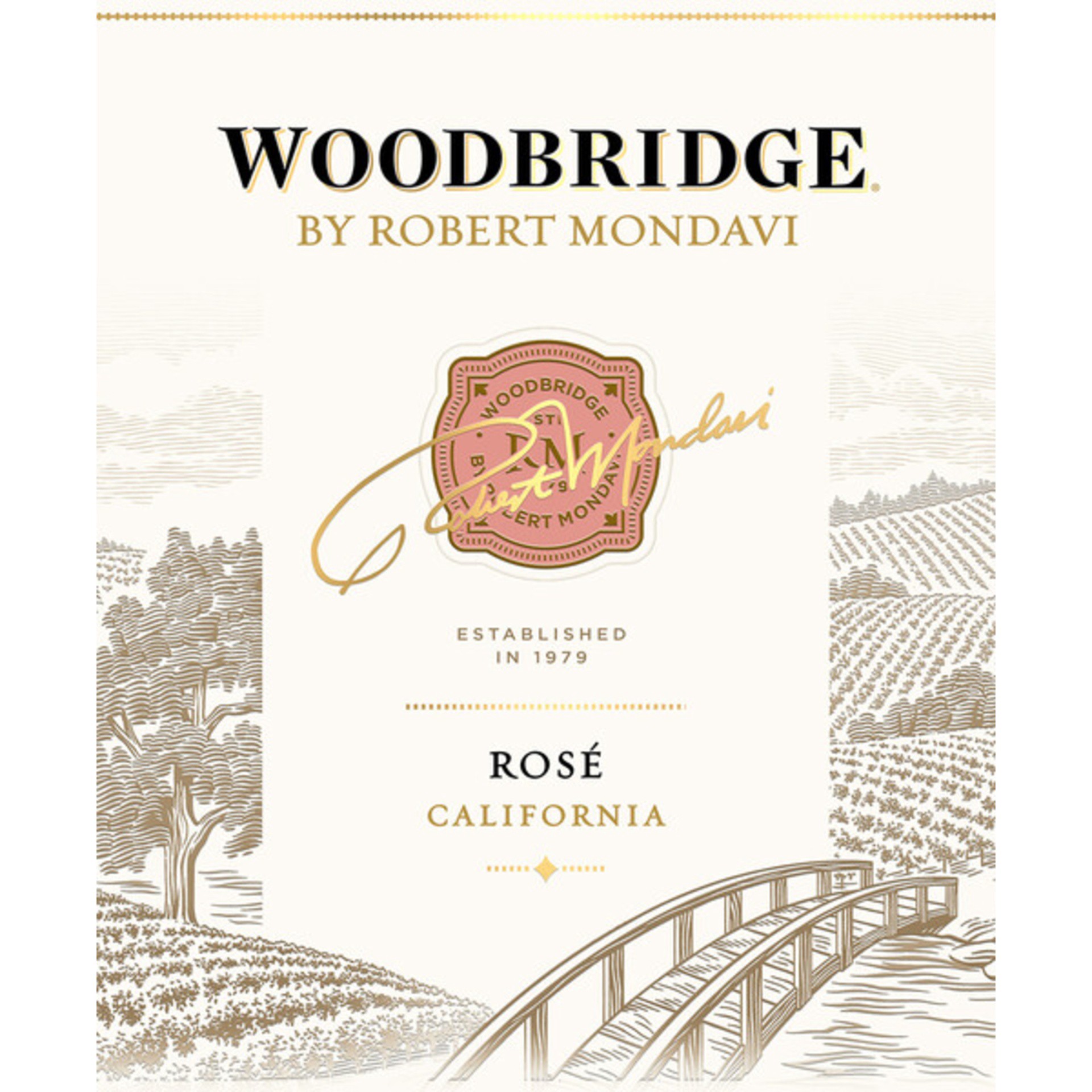 slide 5 of 7, Woodbridge by Robert Mondavi Rose Wine, 1.5 L Bottle, 50.72 fl oz