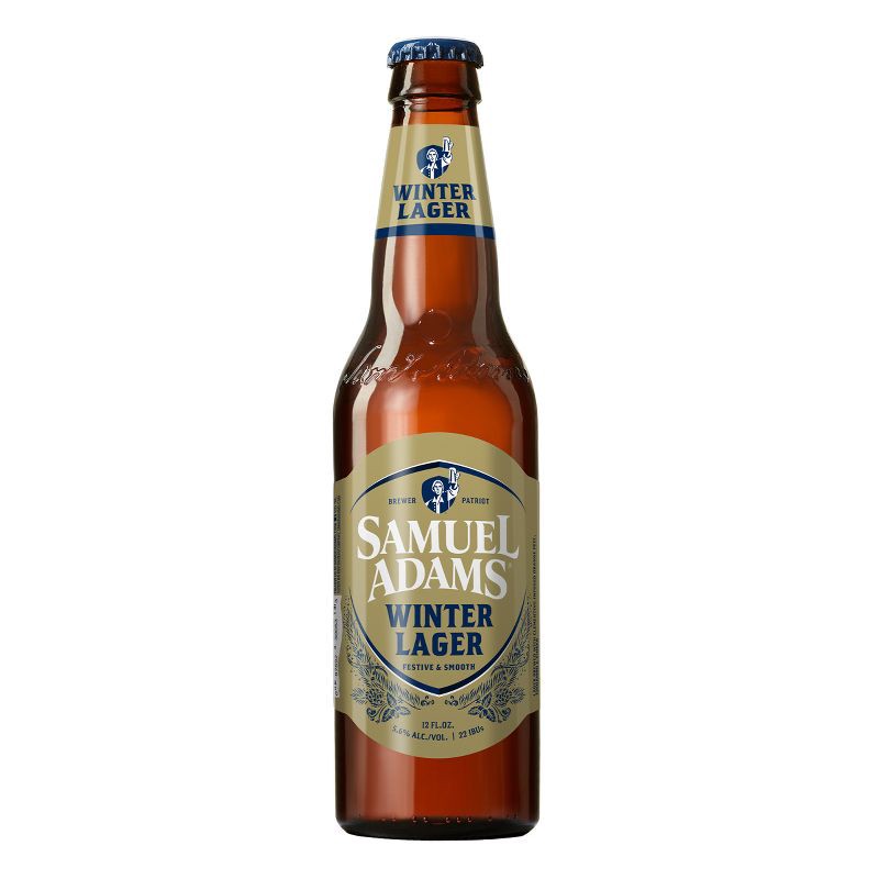 slide 2 of 7, Samuel Adams Winter Lager Seasonal Beer - 6pk/12 fl oz Bottles, 6 ct; 12 fl oz