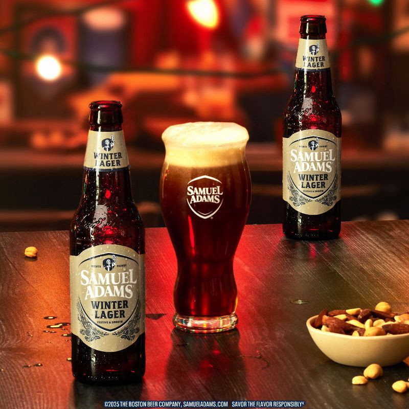 slide 5 of 7, Samuel Adams Winter Lager Seasonal Beer - 6pk/12 fl oz Bottles, 6 ct; 12 fl oz