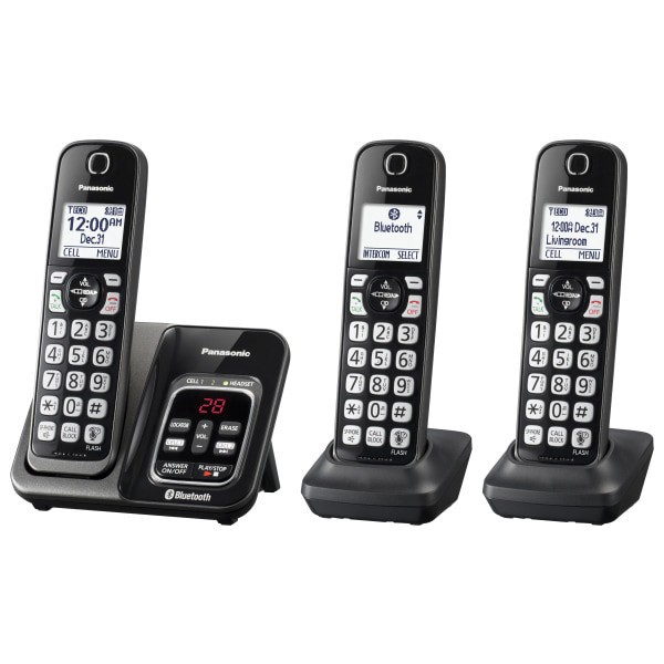 slide 7 of 10, Panasonic Kx-Tgd563M Dect 6.0 Plus Expandable Digital Cordless Phone System, 1 ct